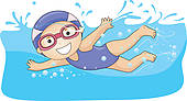 cartoon little swimmer cartoon little swimmer